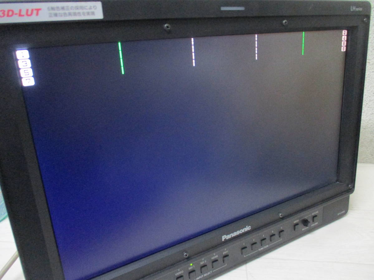 Panasonic/パナソニック BT-LH1850 業務用18.5型液晶ビデオモニター（1752時間）