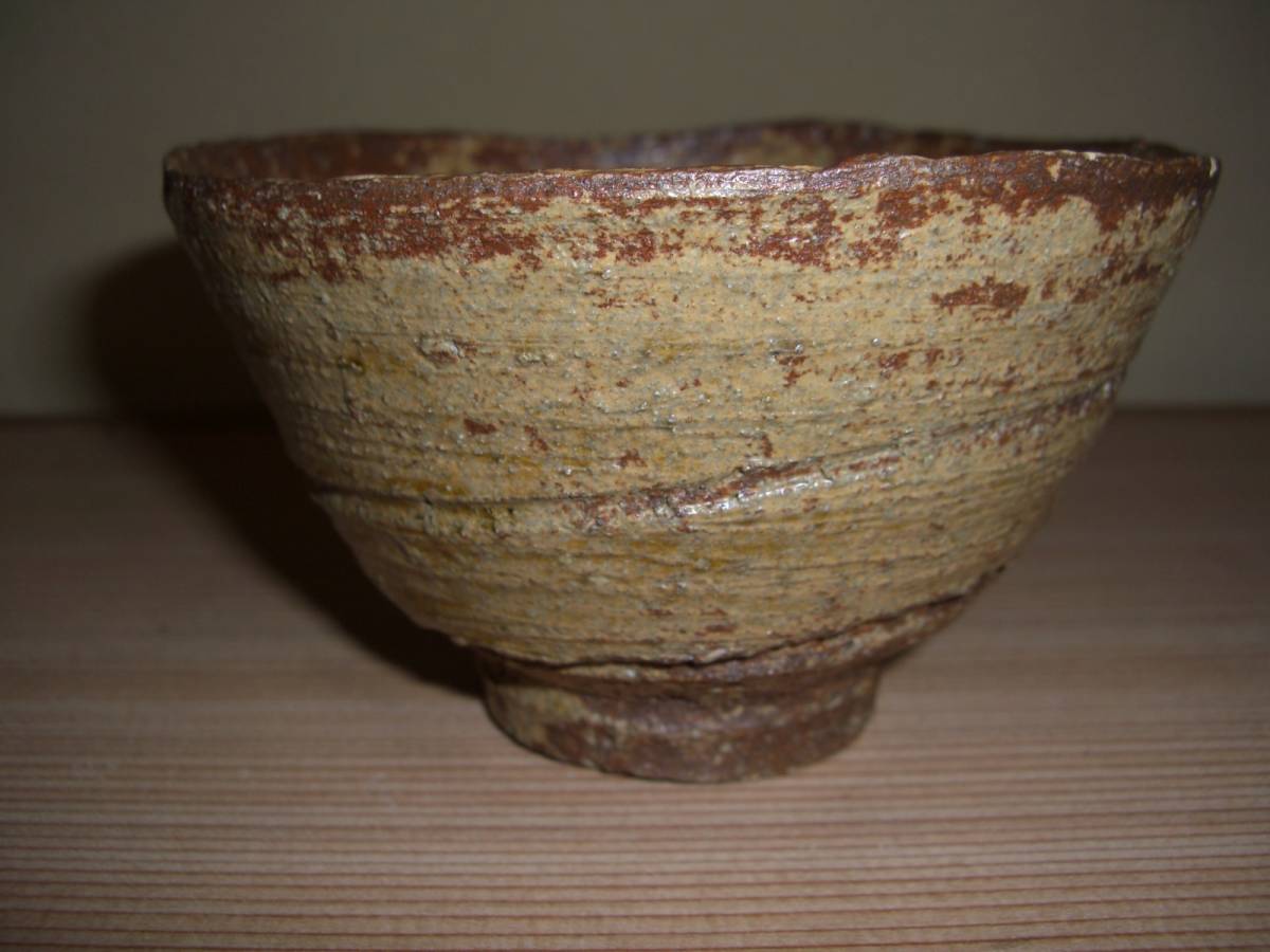 釘彫 伊羅保茶碗 イラボ 加藤錦雄 | keramorosso.com