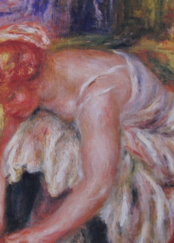 ピエール＝オーギュスト・ルノワール、【身づくろいをする女】、希少な額装用画集より、状態良好、新品額装付、Pierre-Auguste Renoir_画像5