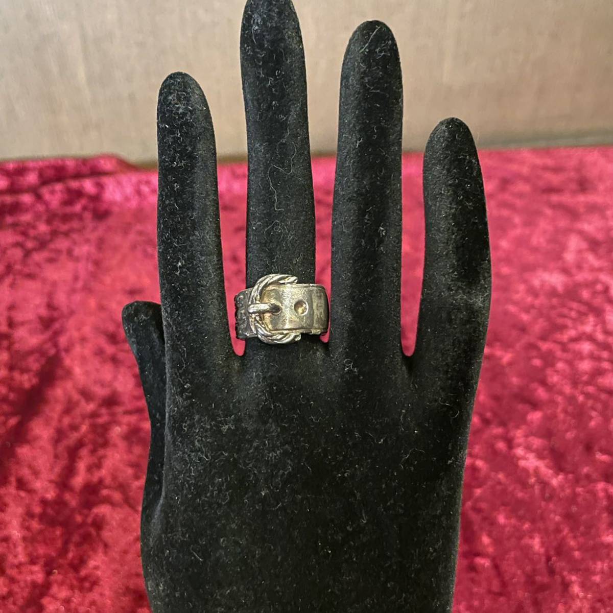 希少 vintage HERMES エルメス 彫刻 ベルトリング 指輪 | hornnes.no