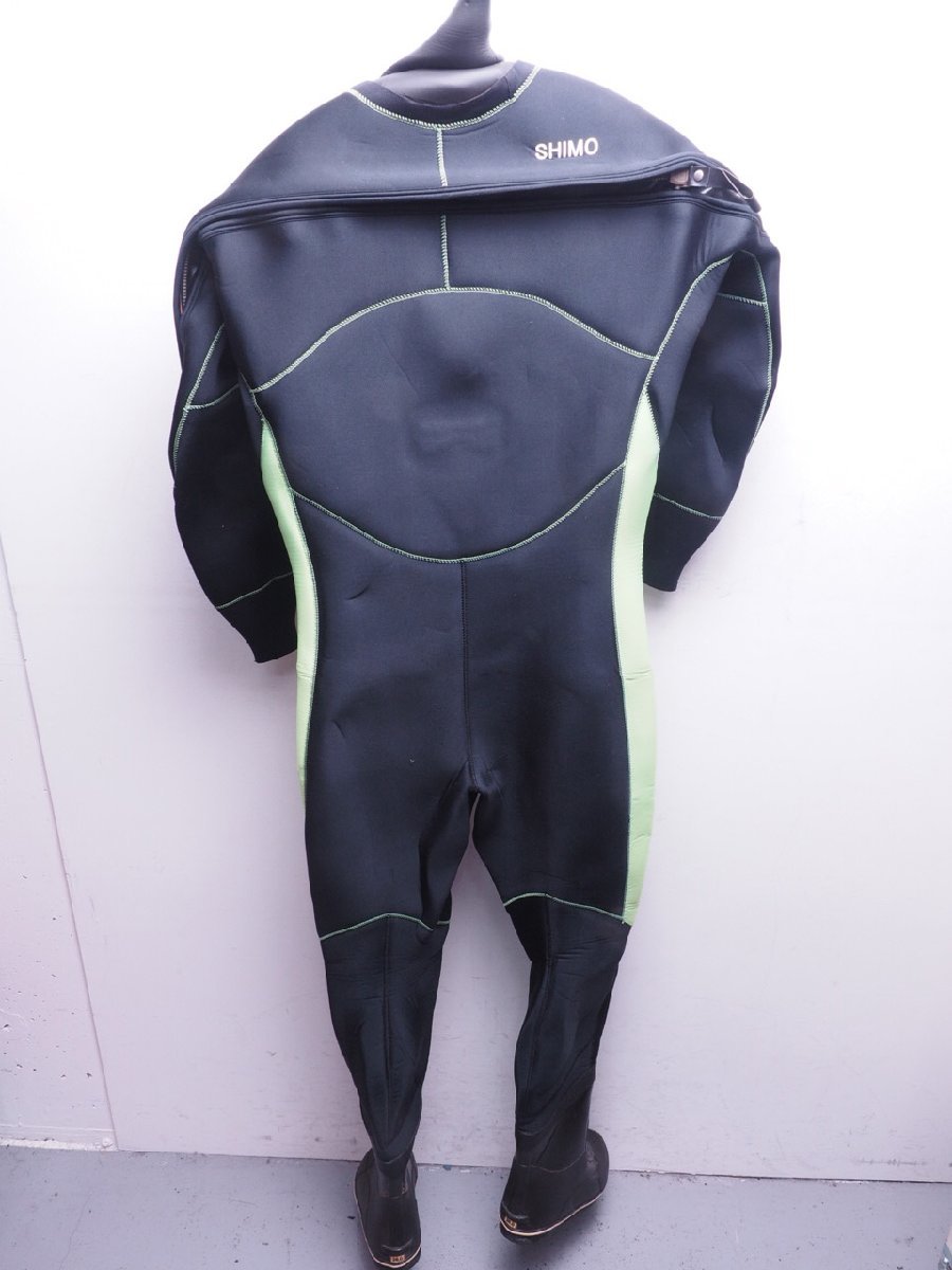 USED ワールドダイブ ドライスーツ メンズ 170cm,60kg,26cm ランク:AA