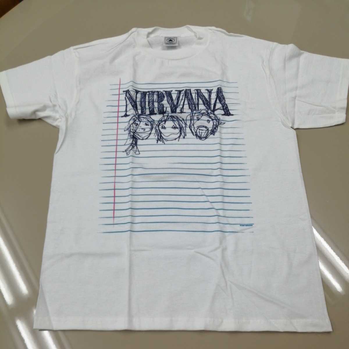 B05 バンドTシャツ ニルヴァーナ 白 ヴィンテージ NIRVANA www.bia