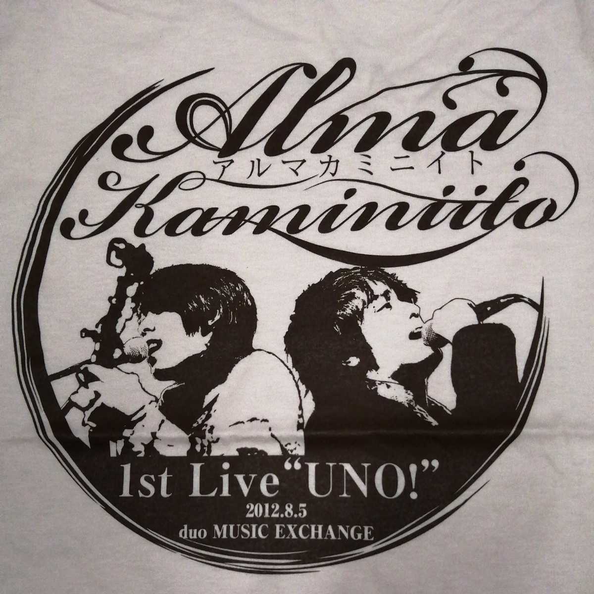 almakaminiito アルマカミニイト　半袖　tシャツ　ピンク　uno duo music exchange イベント ライブ　八d1_画像3