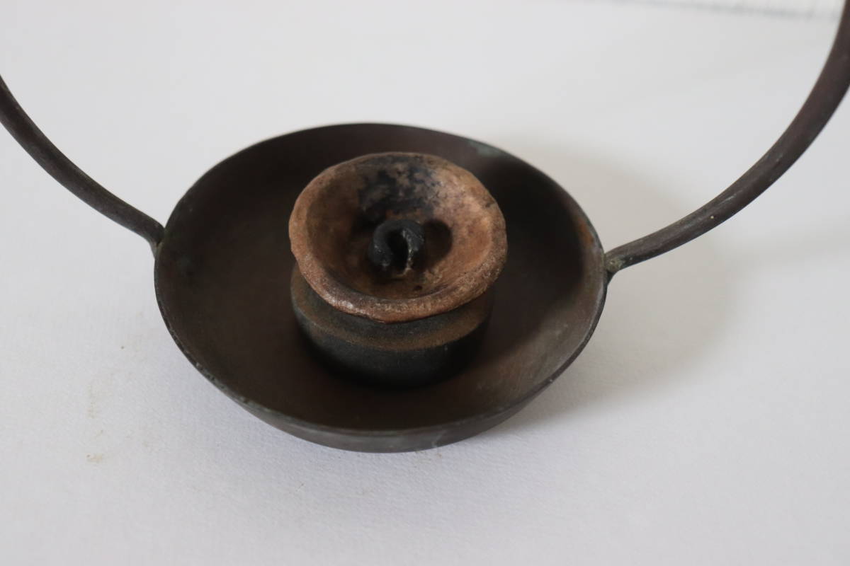 正規品新品 江戸時代~明治時代 鉄製 鉱山用 灯火器 ランプ exprealty.ca