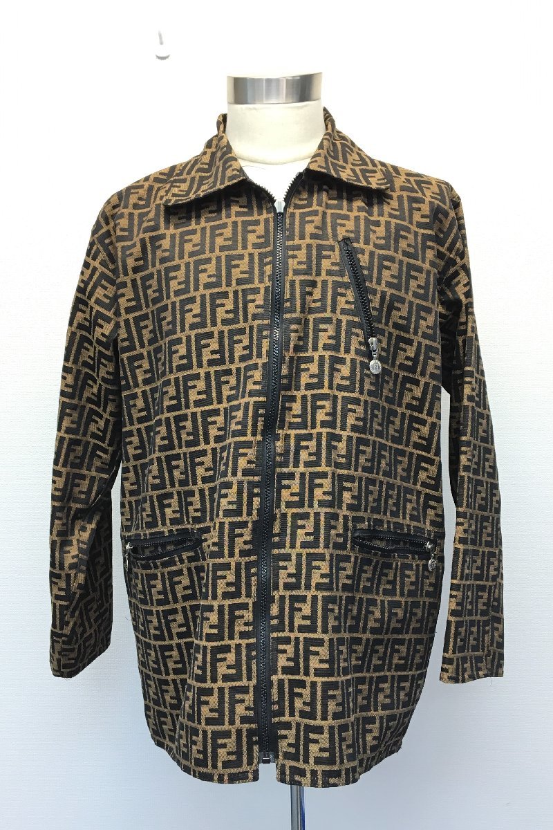 FENDI ズッカ柄 リバーシブル ジャケット F809/64 1 メンズ