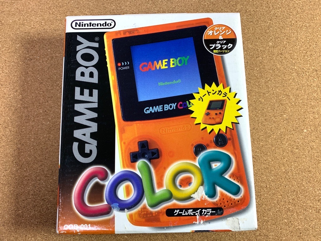 お得新品 ヤフオク!   GB ゲームボーイカラー ダイエー限定 クリアオレ