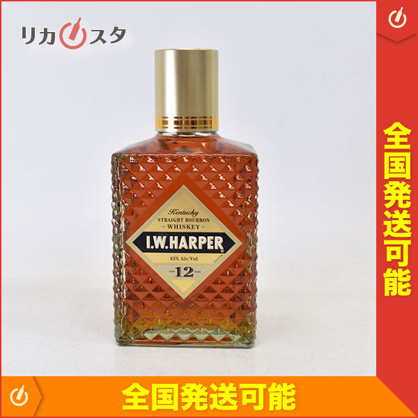 ☆I.W ハーパー 12年 750ml 43% バーボン ウイスキー IW HARPER