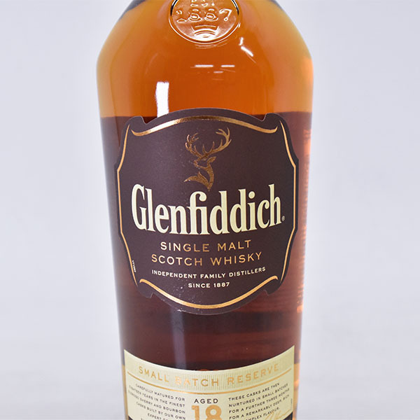 1円～★グレンフィディック 18年 スモール バッチ リザーブ ＊箱付 700ml 40% ハイランド シングルモルト GLENFIDDICH E220325_グレンフィディック 18年 スモール バッチ