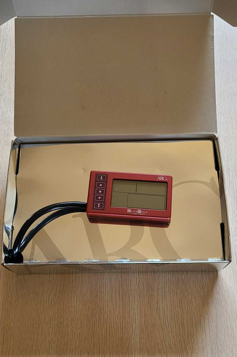  new goods unused ARC down force meter DFM additional meter time attack setting .