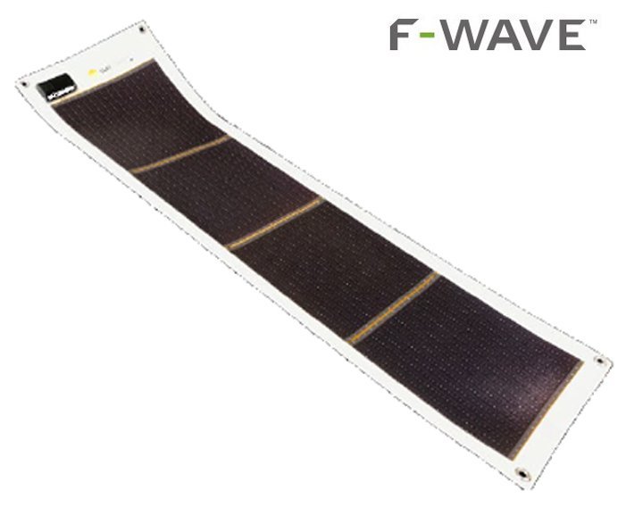 【保証付】軽量コンパクト♪F-WAVE SUN SOAKER(FPV1010CHF)ソーラーシート★太陽光でどこでも充電可能/アウトドアレジャー・停電時の必需品_画像1