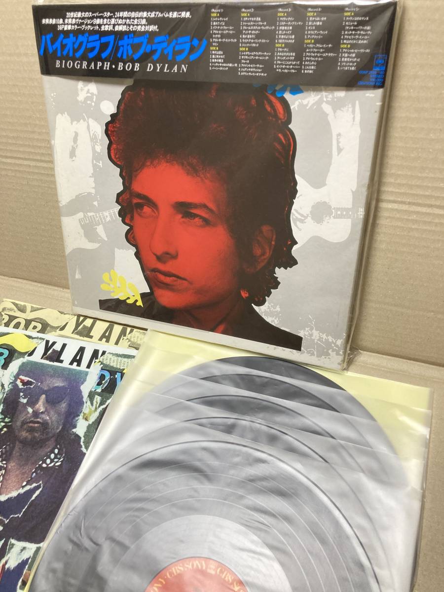 ヤフオク! - 帯付LP x5！ボブ・ディラン Bob Dylan / B