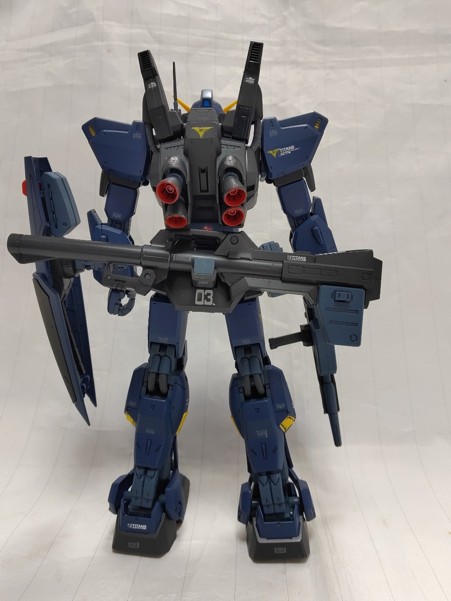 組立済　MG　RX-178 ガンダムMk-2 ver.2.0　ティターンズ　全塗