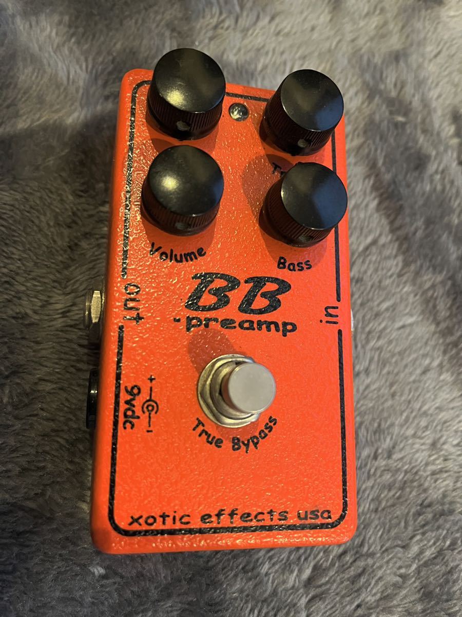 毎週更新毎週更新Xotic BB Preamp 初期型 手書きシリアル 器材