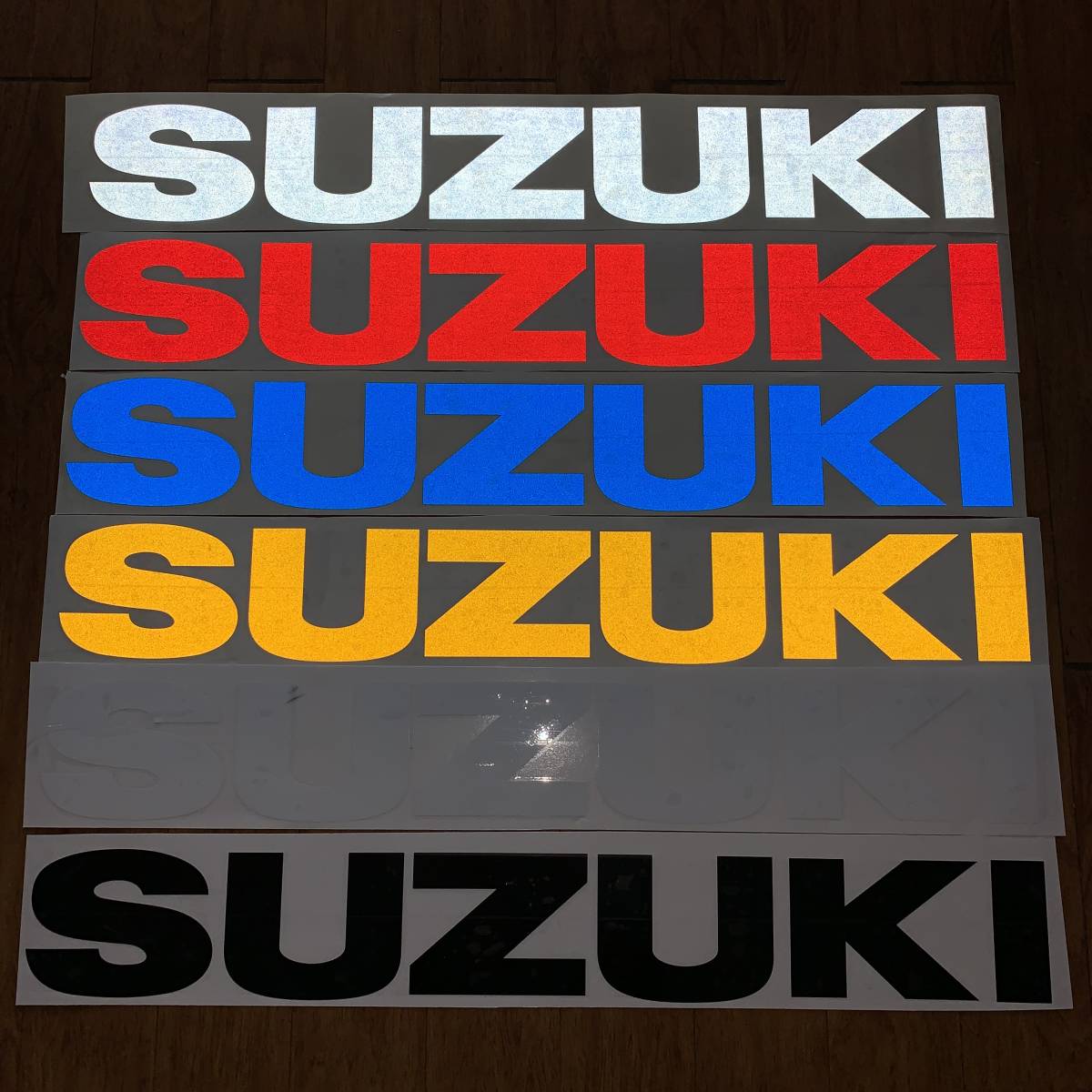 SUZUKI スズキ ステッカー １０cm x７０cm シール キャリイ トラック あおりステッカー CARRY 荷台 軽トラ DA16T スーパー リアゲート_画像8