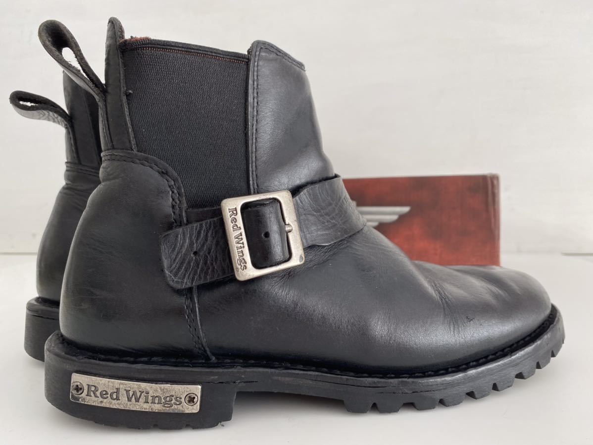 RED WING 977 MotorcycleBoots US8EE,UK7,26cm希少,廃盤,中古サイドゴア,バイクブーツ箱付き,中国製 RED WING 977 MotorcycleBoots US8EE,UK7,26cm希少,廃盤,中古サイドゴア,バイクブーツ箱付き,中国製