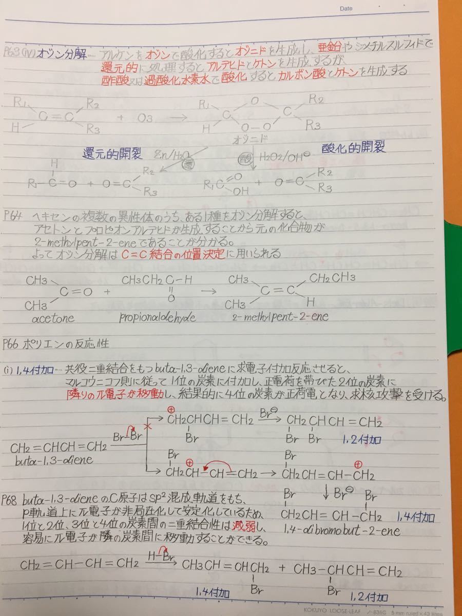 薬剤師国家試験、CBT、薬学部定期試験対策シリーズ【有機化学A】まとめノート