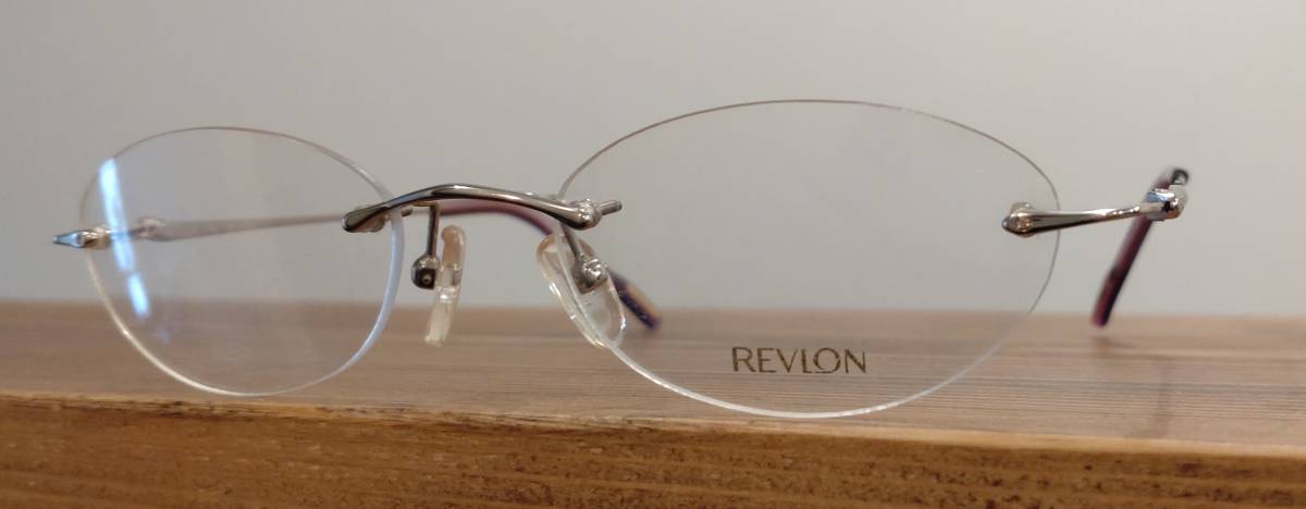 （653）石入り！REVLON(レブロン)RV-815 A01★激レア！新品未使用のヴィンテージ品！貴重な生産終了品！★眼鏡/メガネ/フレーム_画像1