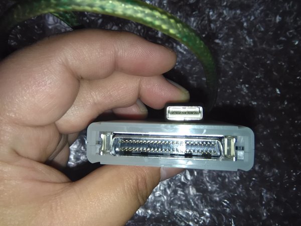 割り引き Logitec SCSI 変換ケーブル USB ⇔ 50ピン LUB-SC ジャンク 3