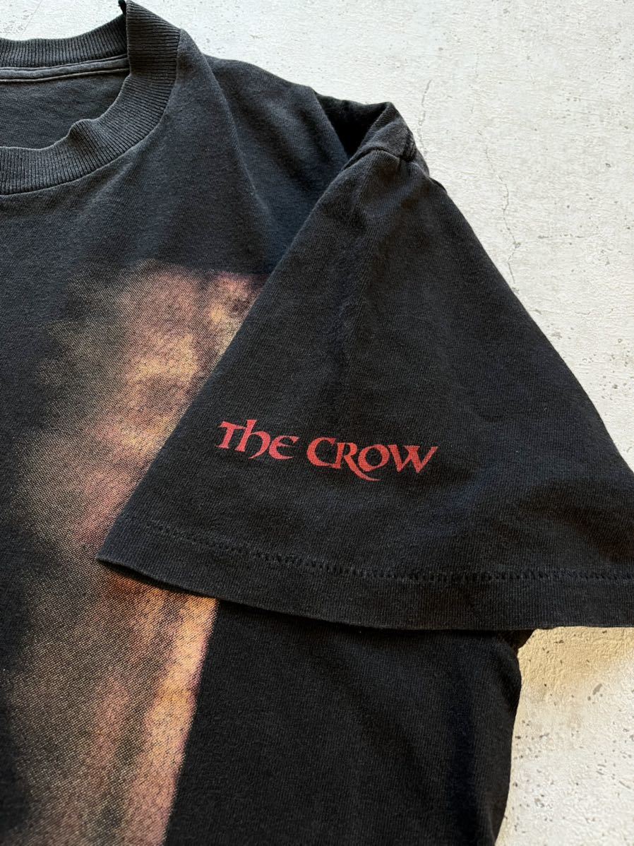 ☆★ 90s USA製 THE CROW BRANDON LEE MOVIE TEE VINTAGE クロウ 飛翔伝説 ブランドン・リー ムービーTシャツ オールド ビンテージ ☆★_画像8