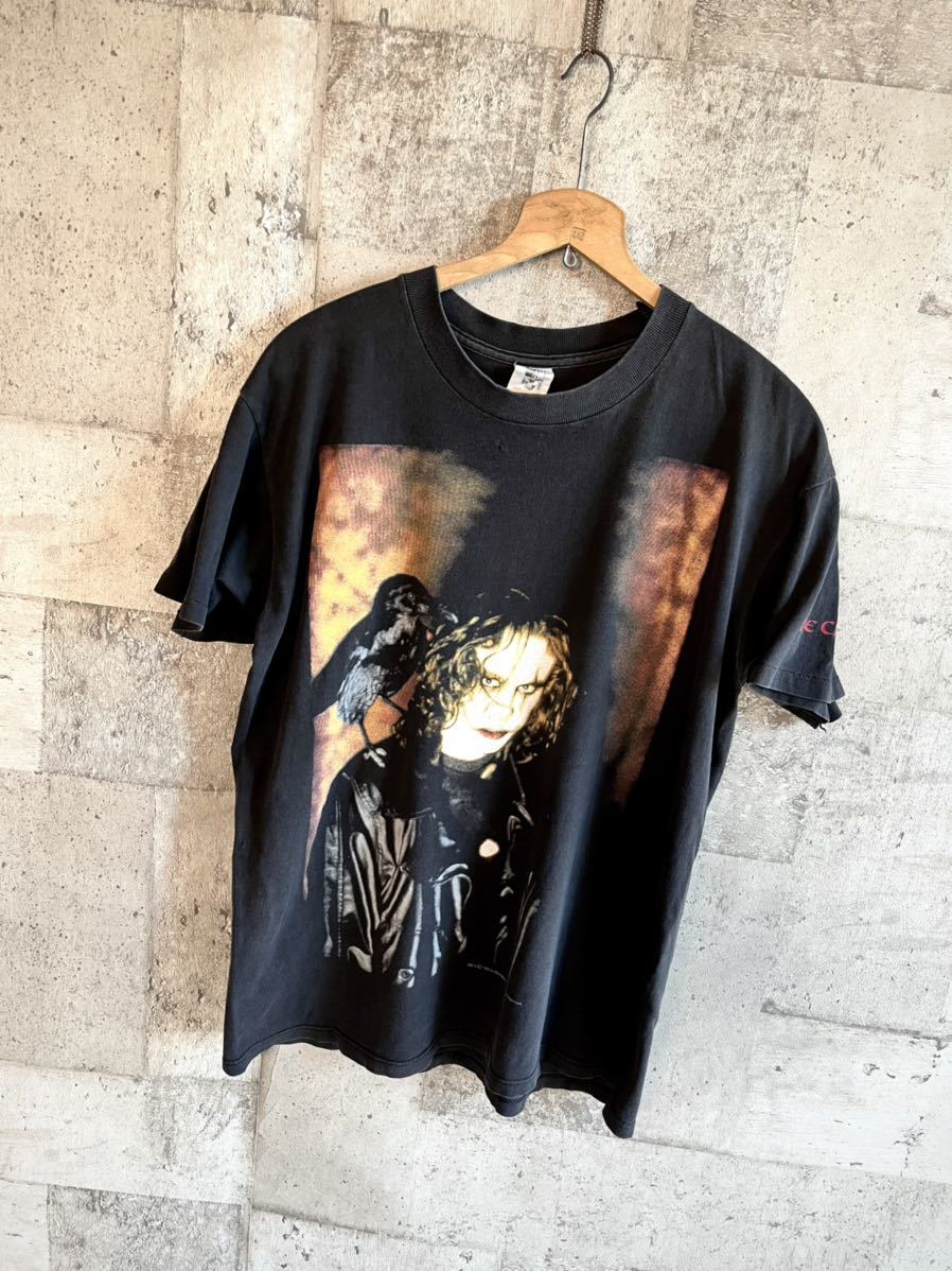 ☆★ 90s USA製 THE CROW BRANDON LEE MOVIE TEE VINTAGE クロウ 飛翔伝説 ブランドン・リー ムービーTシャツ オールド ビンテージ ☆★_画像2