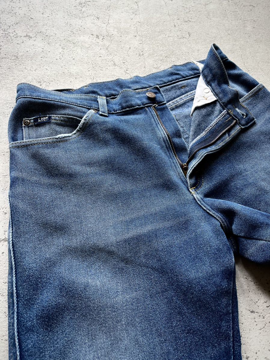 ☆★ 90s〜 Lee #200? STRETCH DENIM STRAIGHT OLD VINTAGE リー ストレッチデニム ストレート オールド ビンテージ_画像6