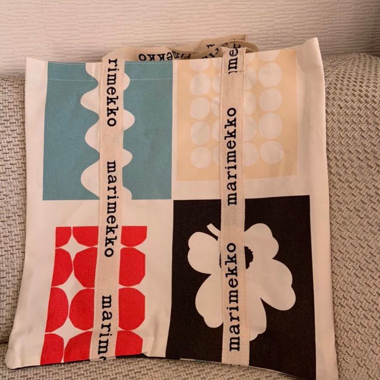 marimekko マリメッコ　トートバッグ エコバッグ　補助バッグ　北欧