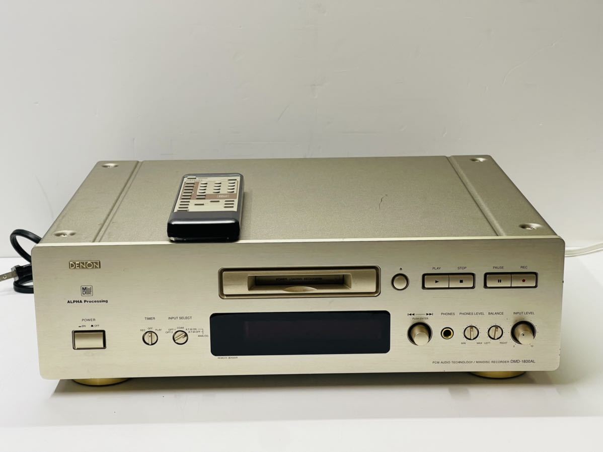 DENON DMD-1800AL デノン MDレコーダー ミニディスクレコーダー DENON DMD-1800AL デノン MDレコーダー ミニディスクレコーダー