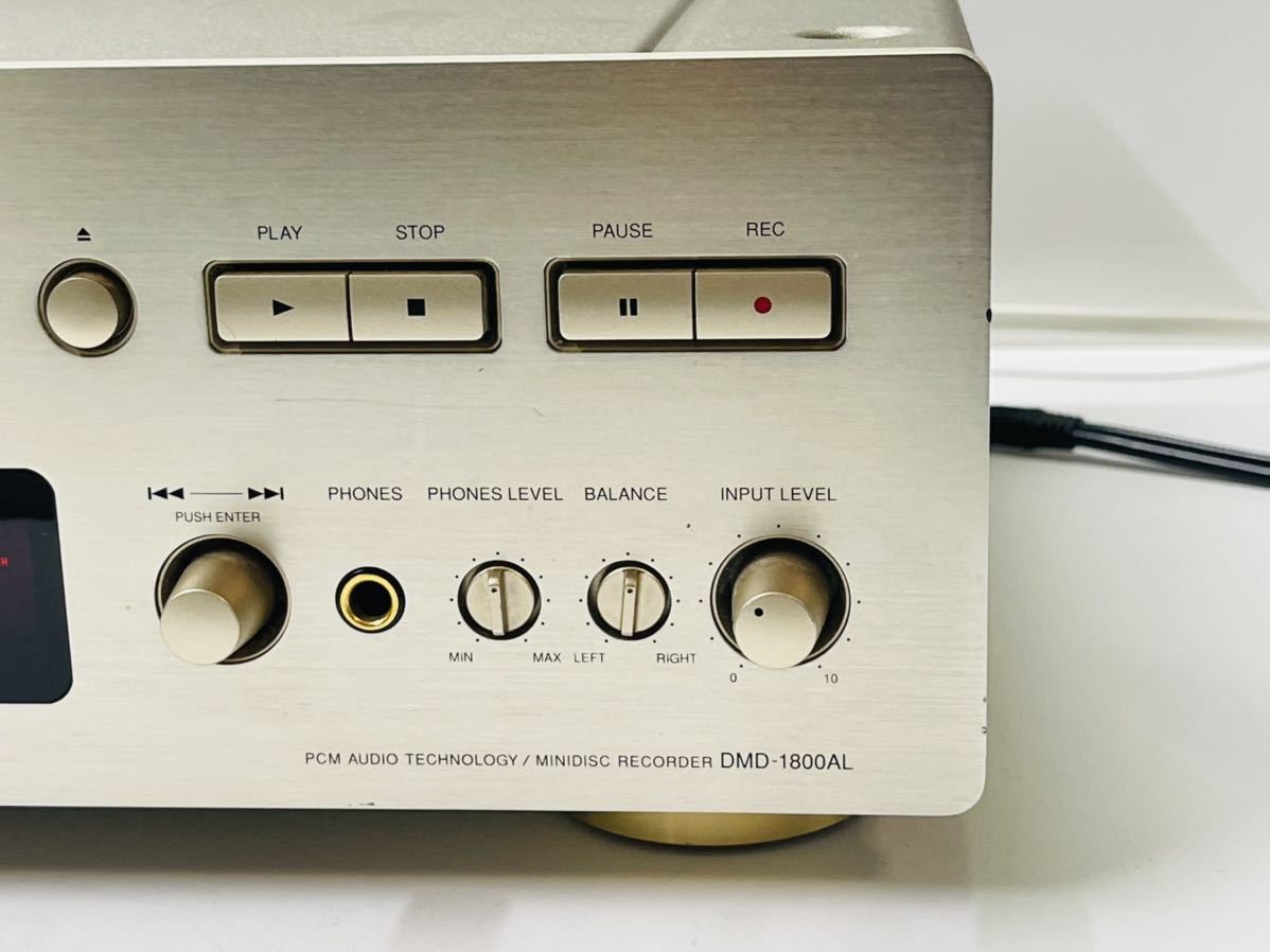 DENON DMD-1800AL デノン MDレコーダー ミニディスクレコーダー DENON DMD-1800AL デノン MDレコーダー ミニディスクレコーダー