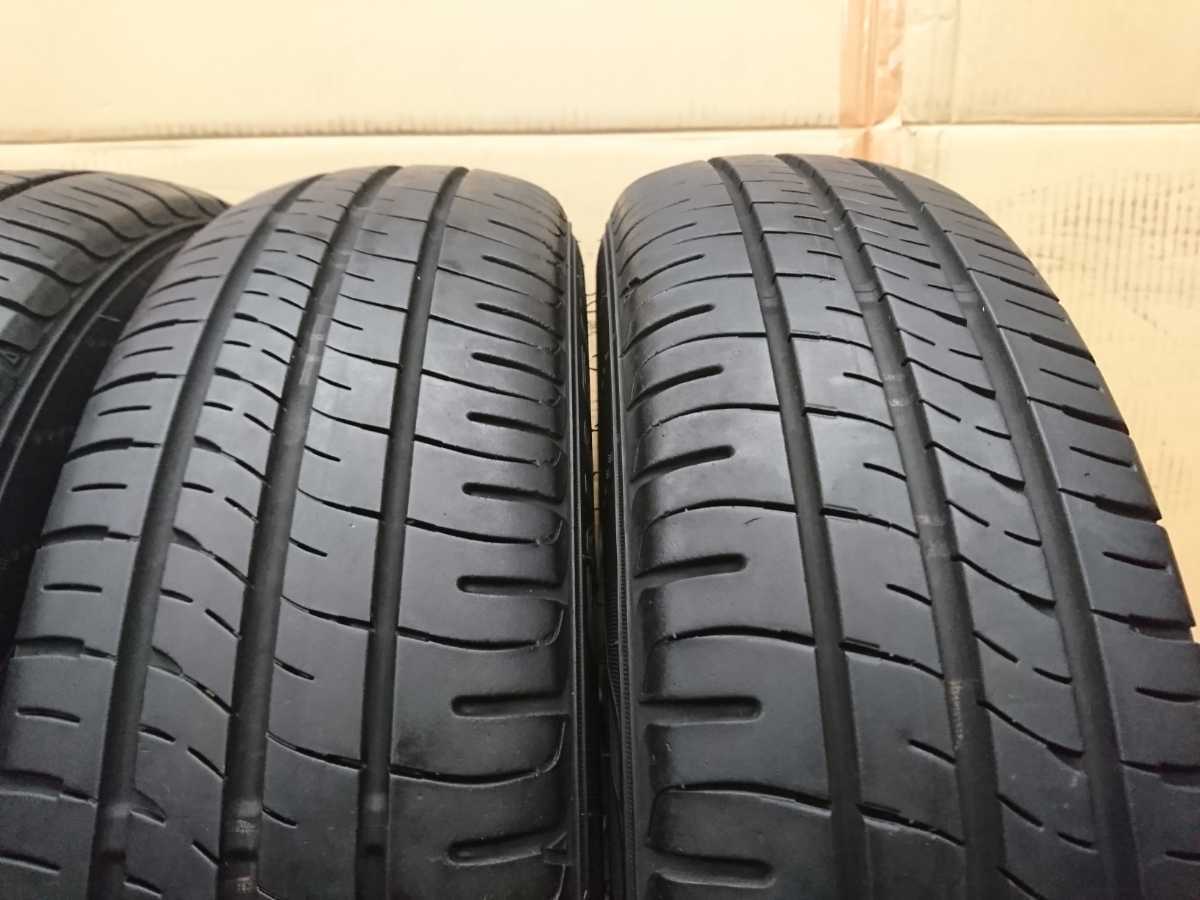 ダイハツ 純正 14×4.5J 4H +45 PCD100 18年製 ENASAVE EC204 155/65R14 バリ溝 DAIHATSU タント ムーヴ ミラ アトレー 軽自動車全般_画像8