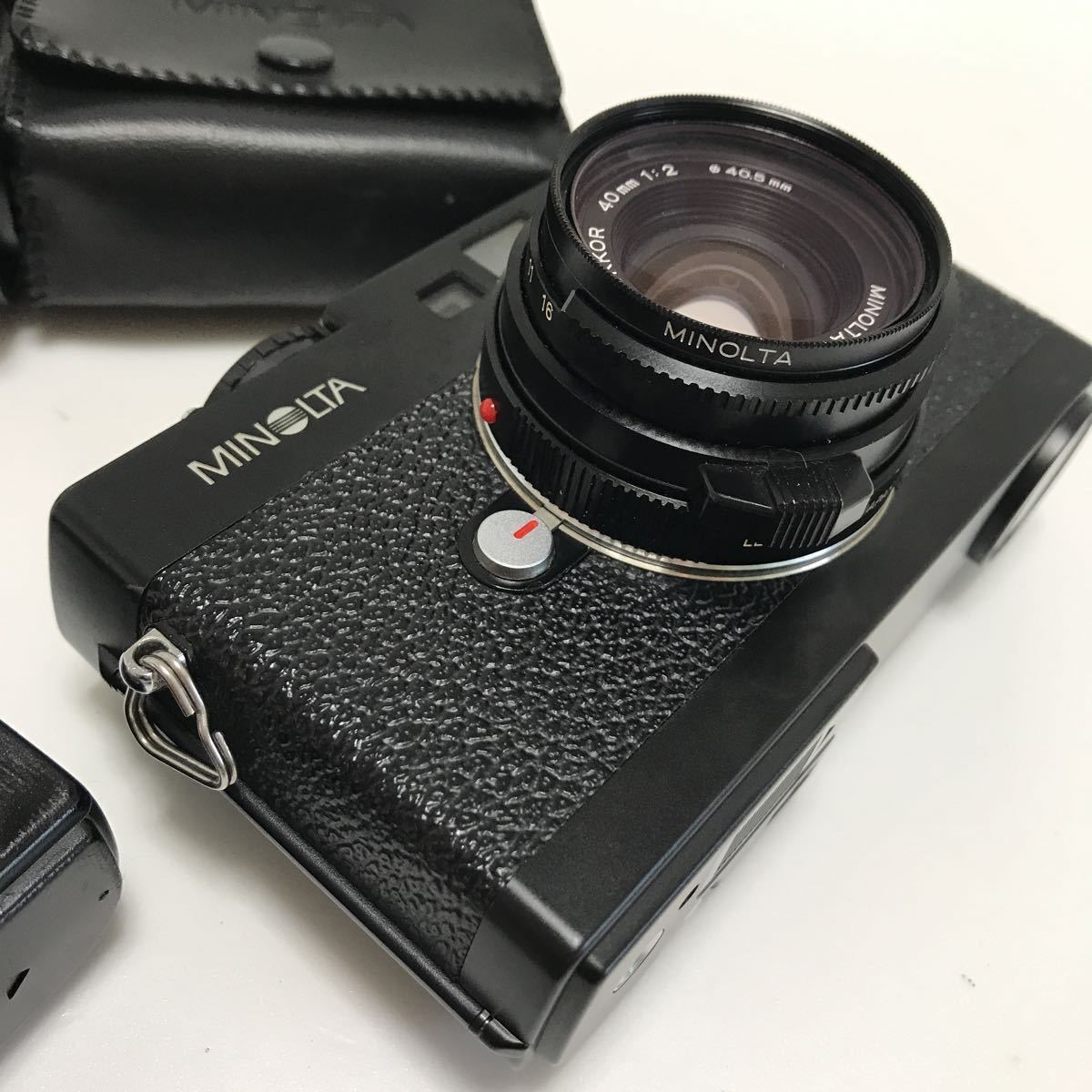 MINOLTA CLE レンズ 2本付M-ROKKOR 40mm 1:2 40.5mm /90mm 1:4 MINOLTA CLE レンズ 2本付M-ROKKOR 40mm 1:2 40.5mm /90mm 1:4