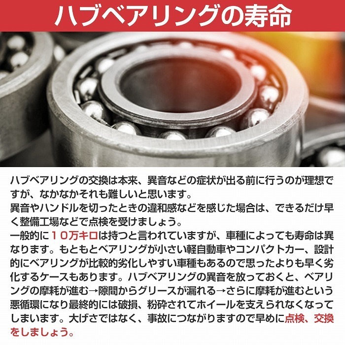 リア ハブベアリング BMW E36 Z3 M ロードスター クーペ リヤ 左右共通 右側 左側 1個 33411090505/33412295519_画像4