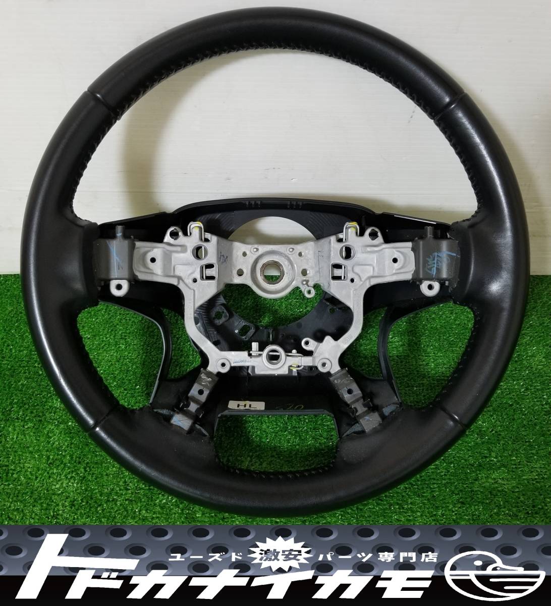【極美品】トヨタ純正ハンドル ステアリング 30 アルファードヴェルファイア 210 クラウン GS120-05550 a-3