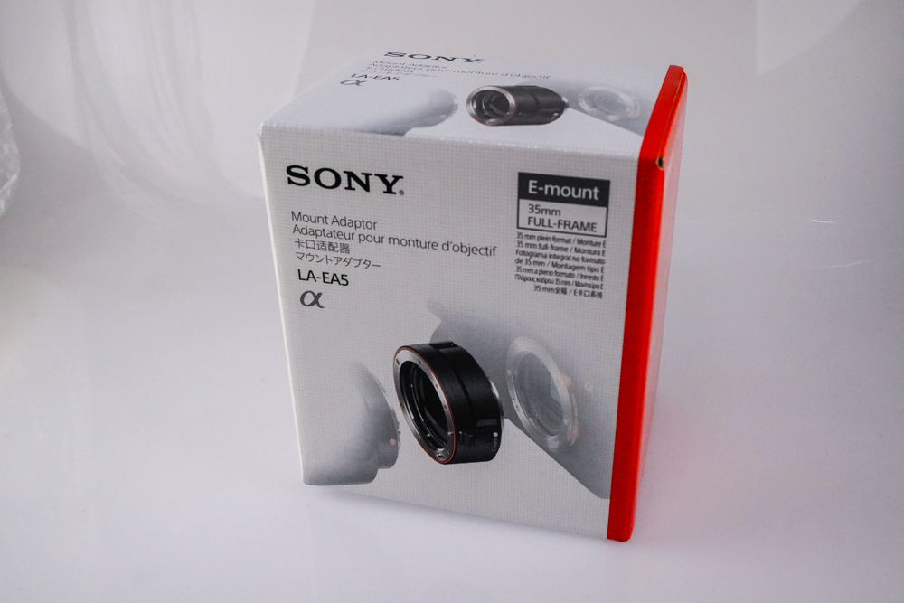 未使用新品】 SONY LA-EA5 マウントアダプター Aマウント dinkes