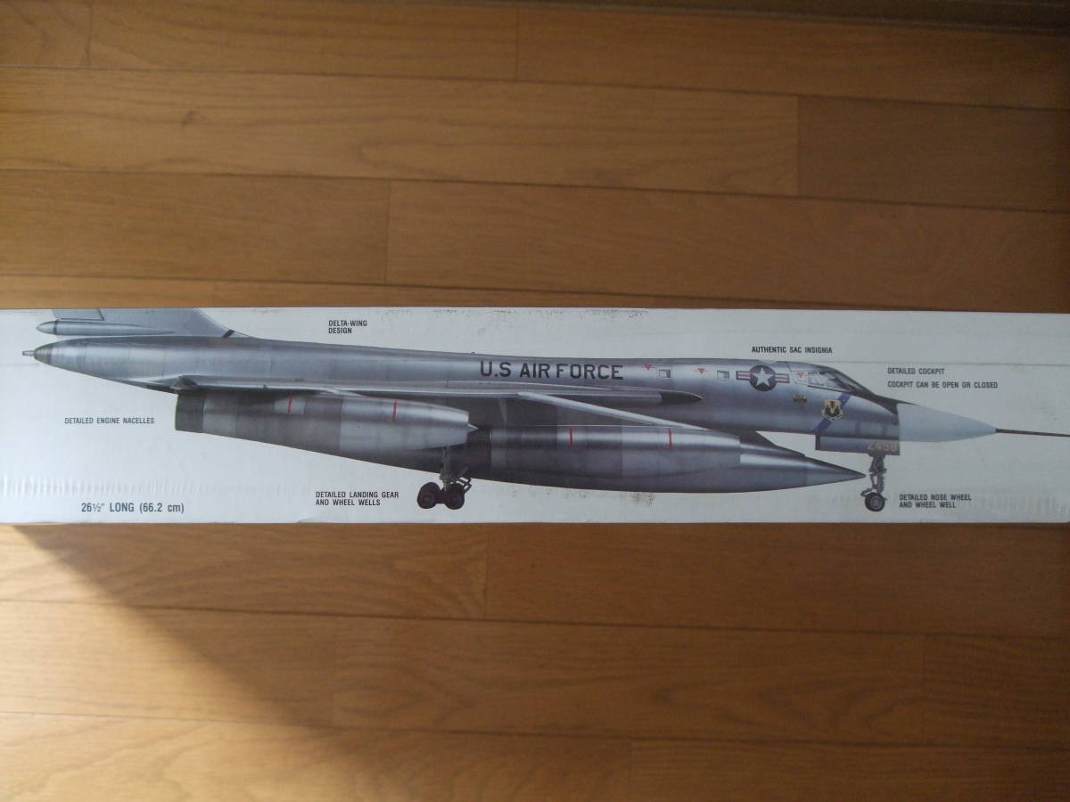 モノグラム 絶版 初版 1/48 B-58 ハスラー 未開封 全長662 モノグラム 絶版 初版 1/48 B-58 ハスラー 未開封 全長662