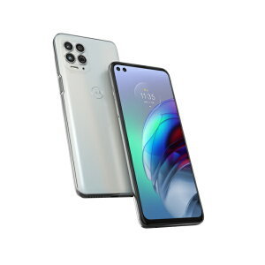 新品未開封 保証期間内 24時間以内発送 モトローラ Motorola moto g100 8GB/128GB イリディセントスカイ simフリースマートフォン 本体_画像5