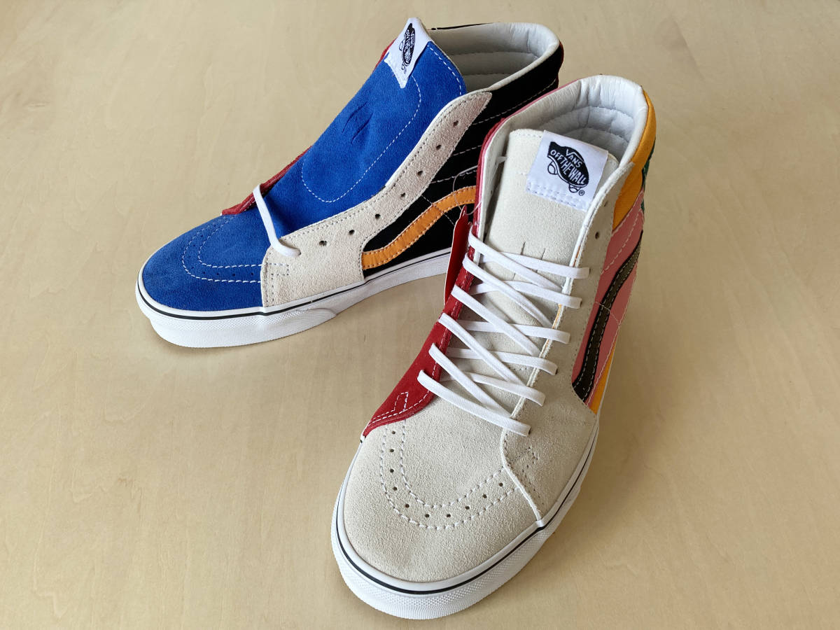 人気沸騰ブラドン 29cm パッチワーク バンズ スケハイ VANS SK8-HI