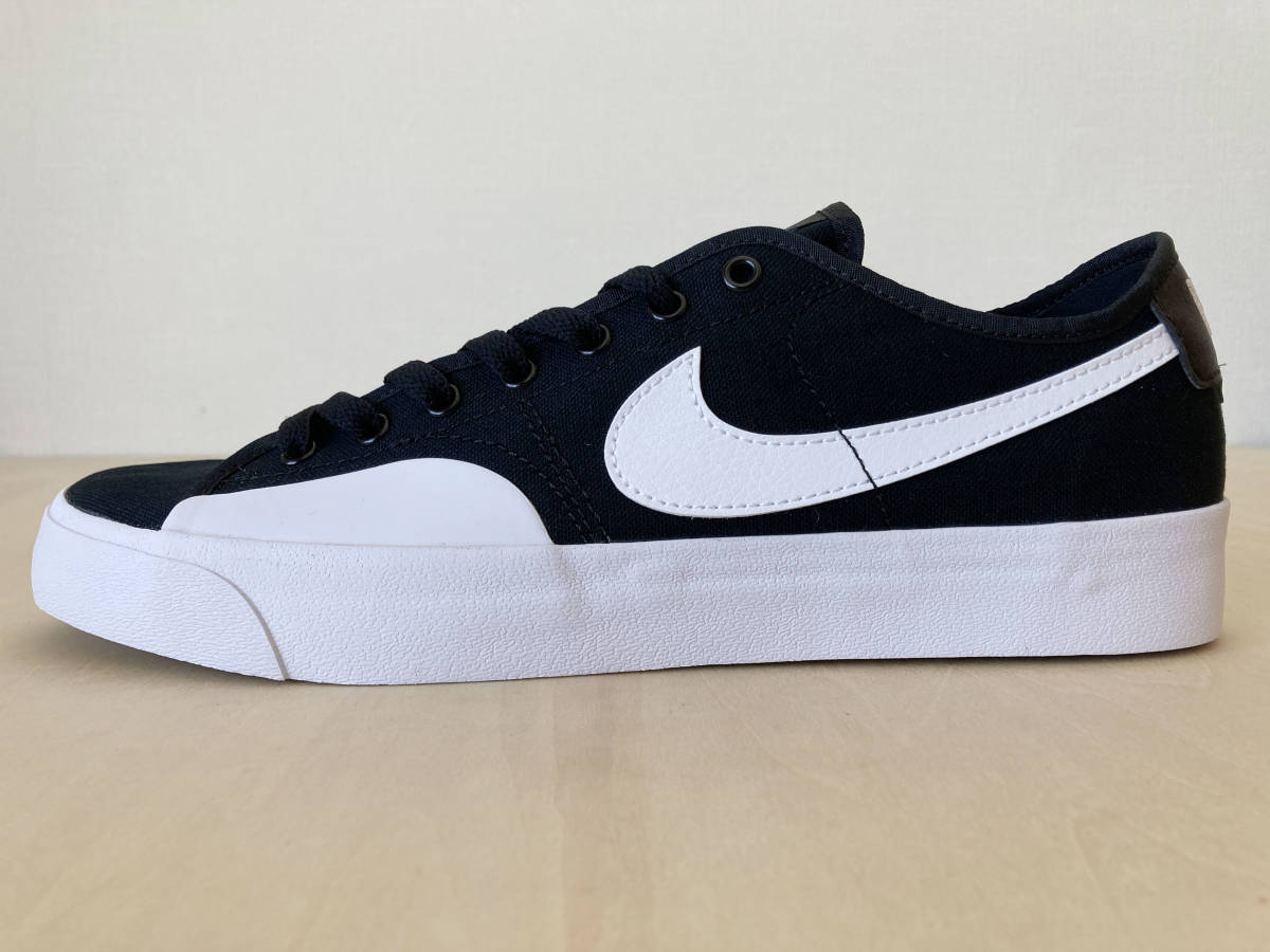 【特価】 27cm 黒/白 ナイキ ブレザー コート NIKE SB BLAZER COURT BLACK/WHITE US9/27cm CV1658-002_画像3