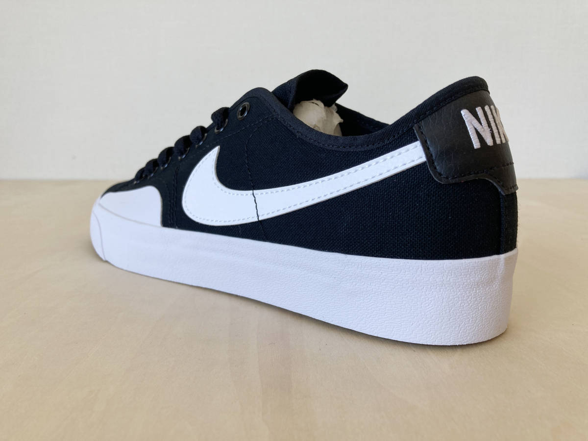 【特価】 27cm 黒/白 ナイキ ブレザー コート NIKE SB BLAZER COURT BLACK/WHITE US9/27cm CV1658-002_画像5