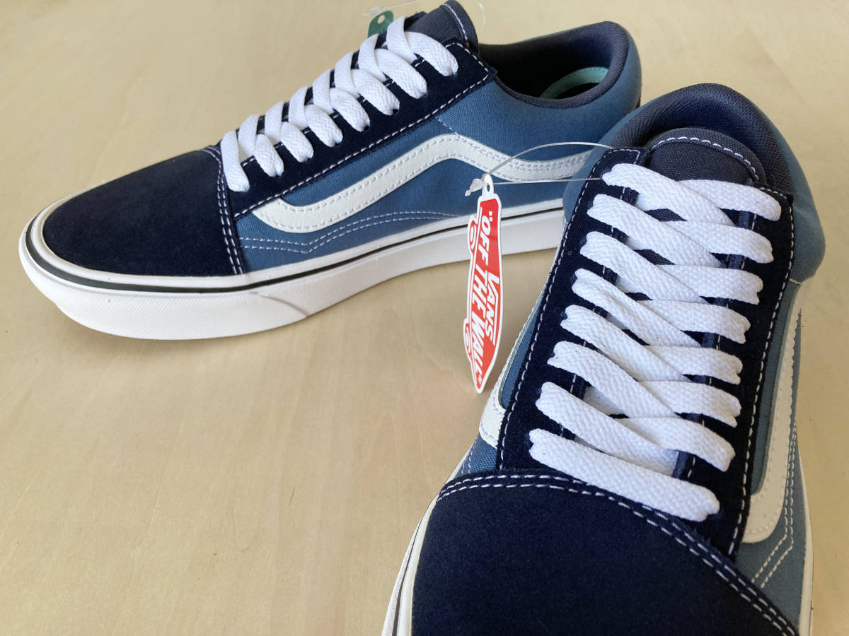 28cm バンズ ネイビー オールドスクール VANS OLD SKOOL COMFYCUSH NAVY US10/28 VN0A3WMAVNT_画像2