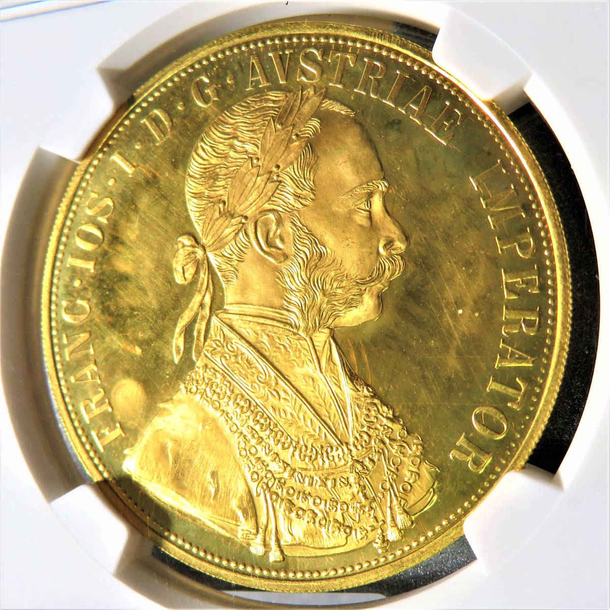 大型金貨 1915年 オーストリア 金貨 4ダカット フランツ ヨーゼフ1世 