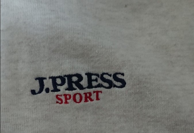 日本製 ジェイプレス J.PRESS SPORT  トレーナー 高品質 おしゃれ カジュアル ビジネス ヴィンテージ 長袖パーカー