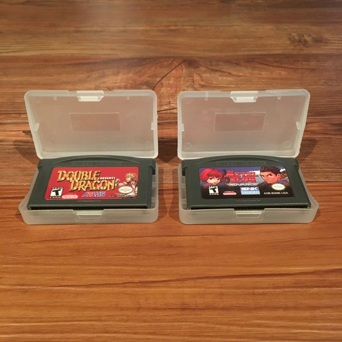 ダブルドラゴン メタルスラッグ ゲームボーイアドバンス GBA www