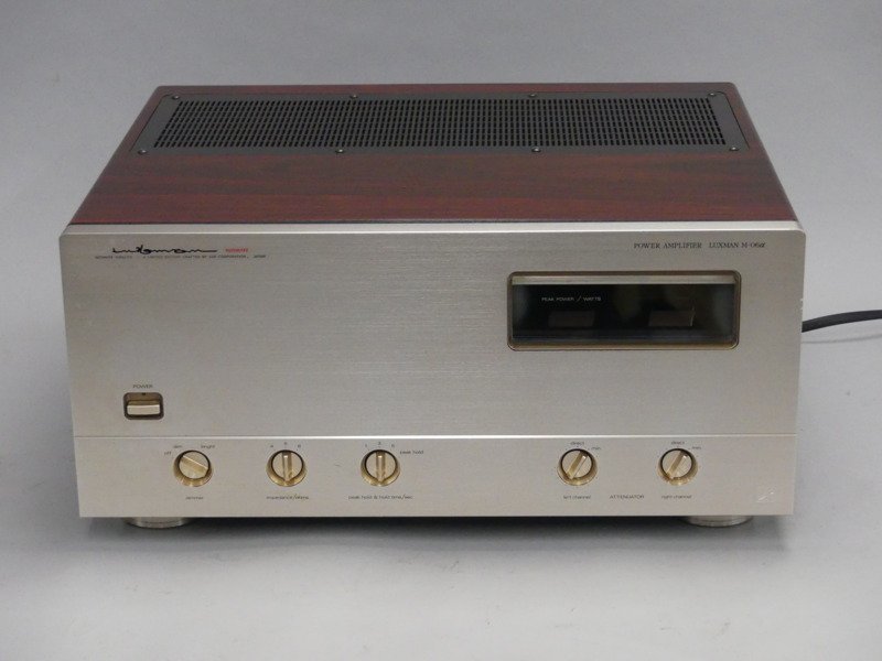 sa60 LUXMAN M-06α ラックスマン パワーアンプ ジャンク www