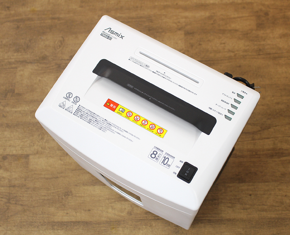 Asmix/ Aska микро cut шреддер TMSA-01 A4 размер 8 листов выдвижной ящик тип носитель информации соответствует 