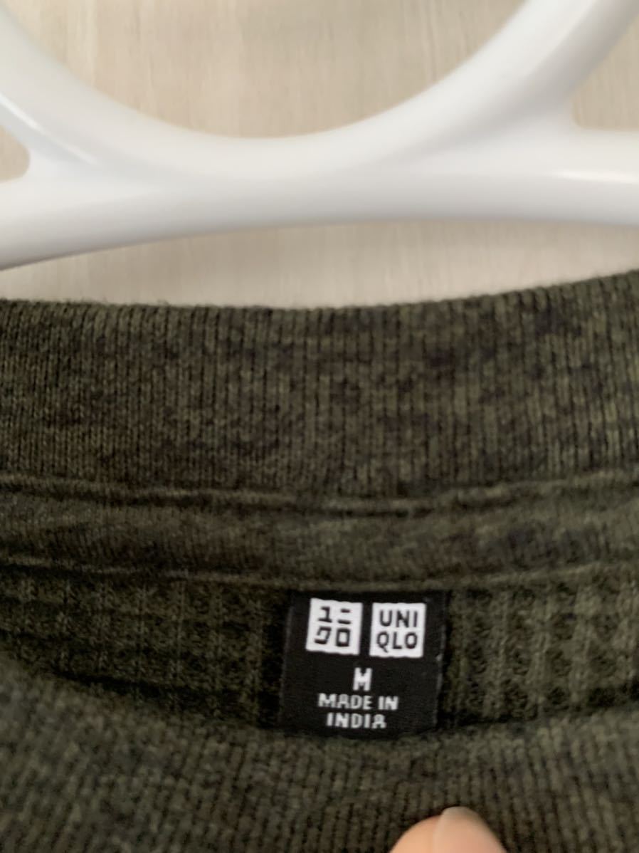 Paypayフリマ Uniqlo ユニクロ ワッフルクルーネックtシャツ 長袖 メンズ Mサイズ ポケット付き 着丈70 身幅53 Paypayフリマ Uniqlo ユニクロ ワッフルクルーネックtシャツ 長袖 メンズ Mサイズ ポケット付き 着丈70 身幅53