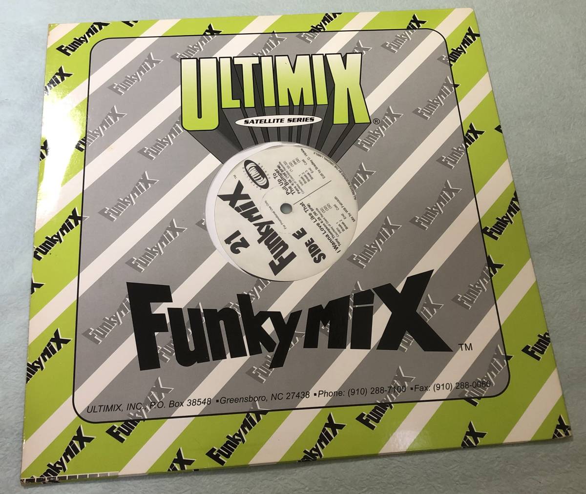 FUNKY MIX / TONY THOMPSON - I WANNA LOVE LIKE THAT / PATRA - PULL UP TO THE BUMPER / 1994 FLASHBACK MEDLEY PT2 / BG123_画像3