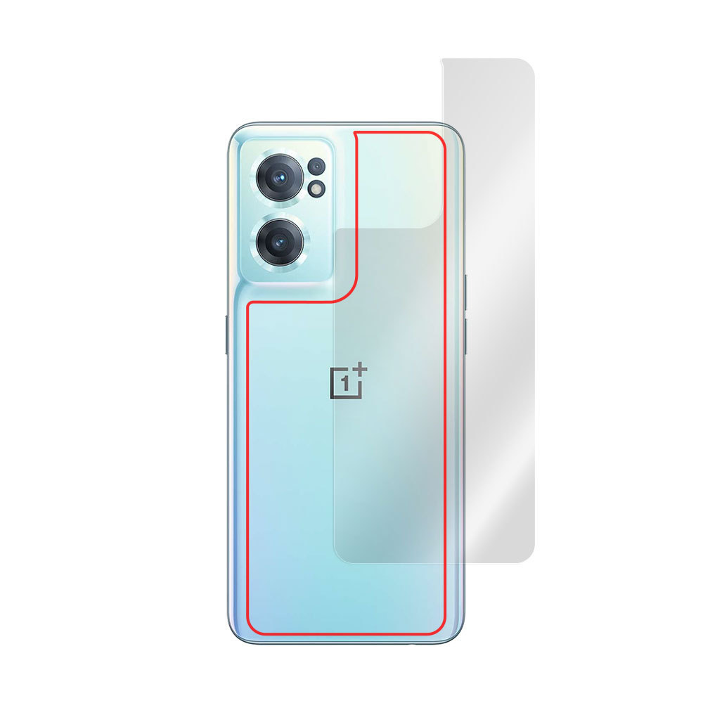 OnePlus Nord CE 2 5G 背面 保護 フィルム OverLay 9H Plus for ワンプラス スマートフォン ノード CE25G 9H高硬度 低反射タイプ_画像3