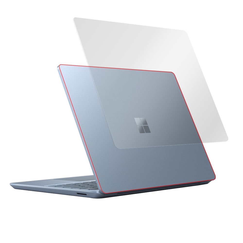 Surface Laptop Go 天板 保護 フィルム OverLay 9H Plus for Surface Laptop Go 9H高硬度 低反射タイプ サーフェス ラップトップゴー_画像3