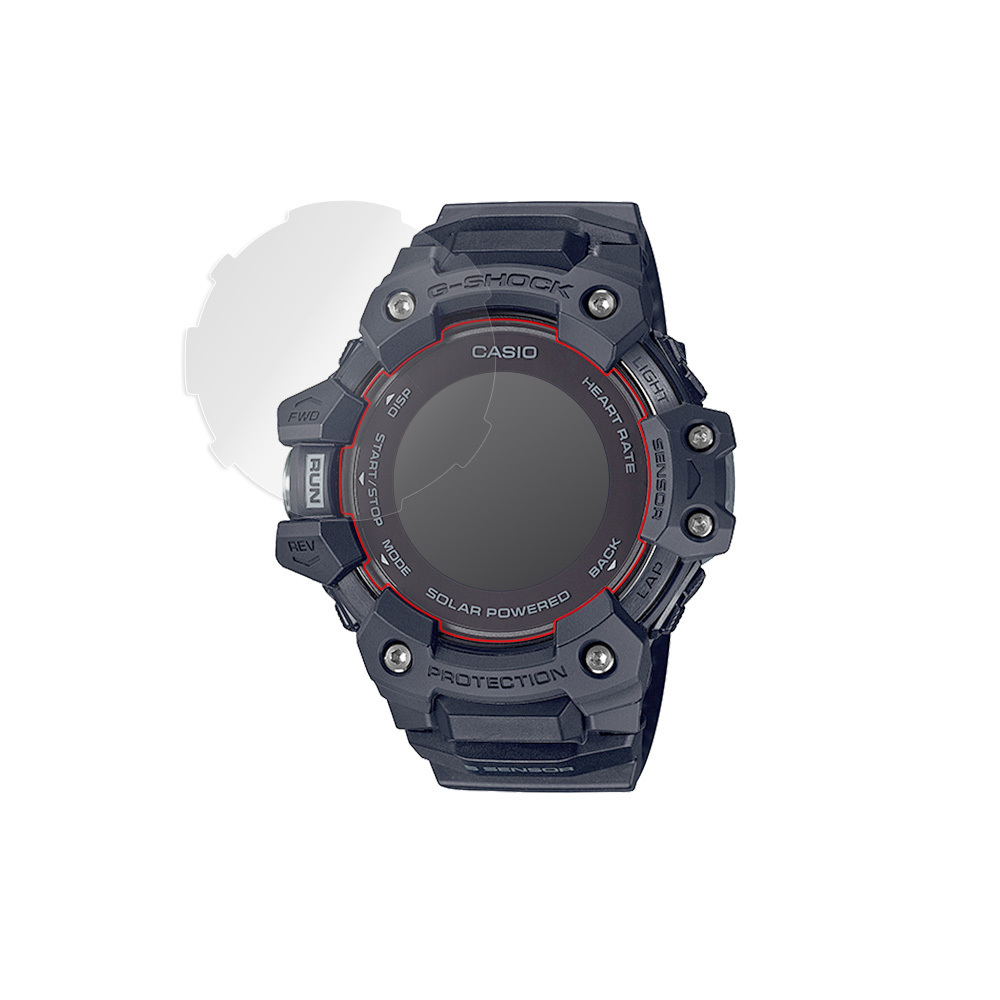 CASIO G-SHOCK G-SQUAD GBD-H1000 シリーズ 保護 フィルム OverLay Plus for カシオ GSHOCK GSQUAD GBDH1000 アンチグレア 低反射 防指紋_画像3