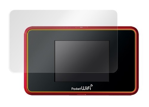 OverLay Magic for Pocket WiFi 504HW 液晶 保護 フィルム シート シール キズ修復 耐指紋 防指紋 コーティング_画像3